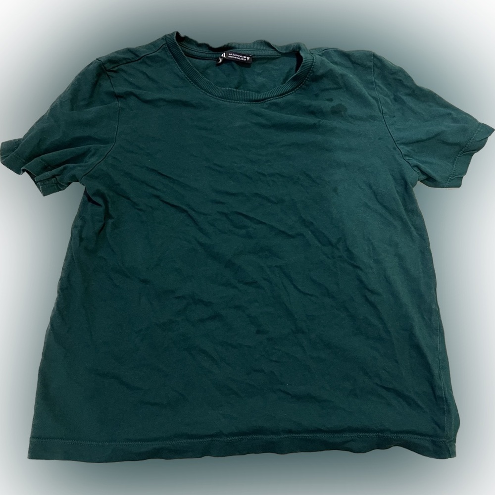 Green Zara t shirt size small